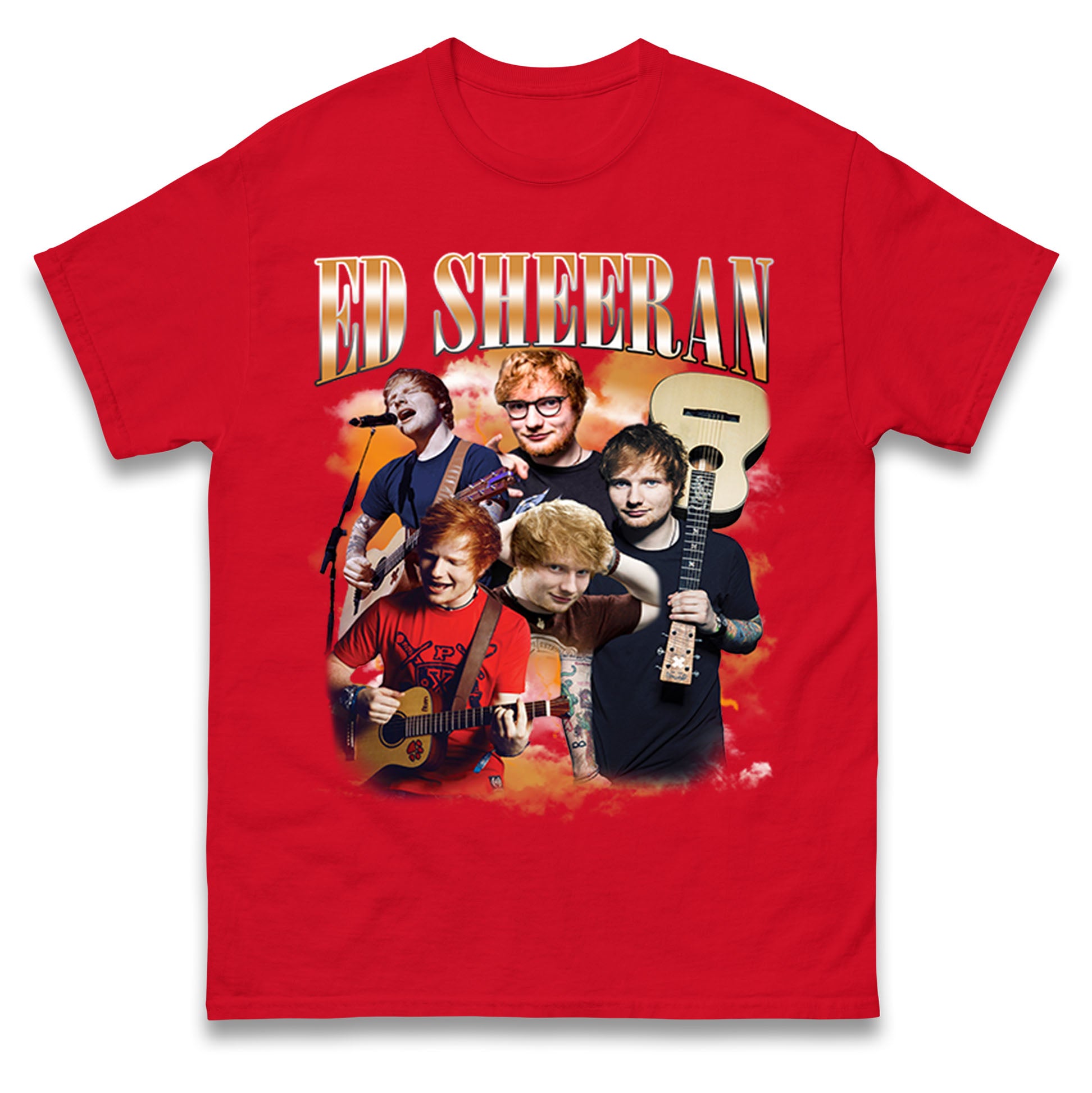 Ed Sheeran Bootleg Mens T Shirt Womens Tops Tees S