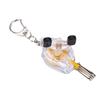 Telescopic Rope Fishing Key Chain With Steel Wire Fishing Key Ring  Daily Carry