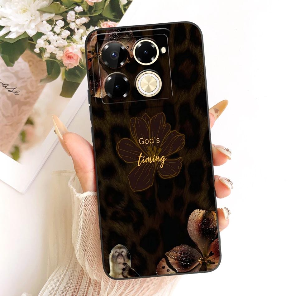 For Infinix Note 40 Pro 4G 5G / Note 40 Pro+ / Note40 X6853 Fashion Dusk Beach Painting Phone Case Soft Silicone Covers Bumpers