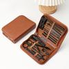 Xiaomi 26 Pcs Set Manicure Pedicure Set Stainless Steel Portable Nail Clipper Tool Kit with Storage Zipper Bag Christmas Gift