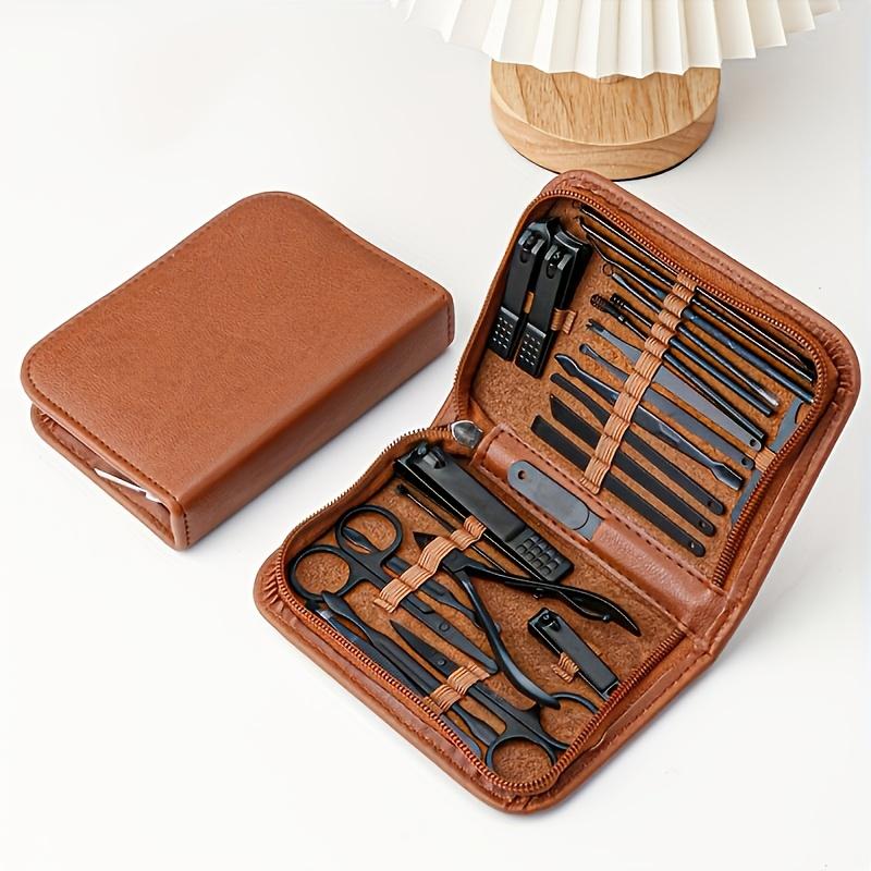 Xiaomi 26 Pcs Set Manicure Pedicure Set Stainless Steel Portable Nail Clipper Tool Kit with Storage Zipper Bag Christmas Gift