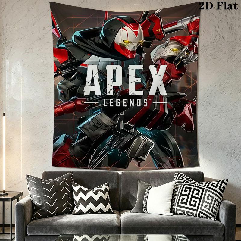 Apex Legends poster Wall Hanging Printed Fabric Blanket Decorative Tapestries for Bedroom Living Room Home Decor