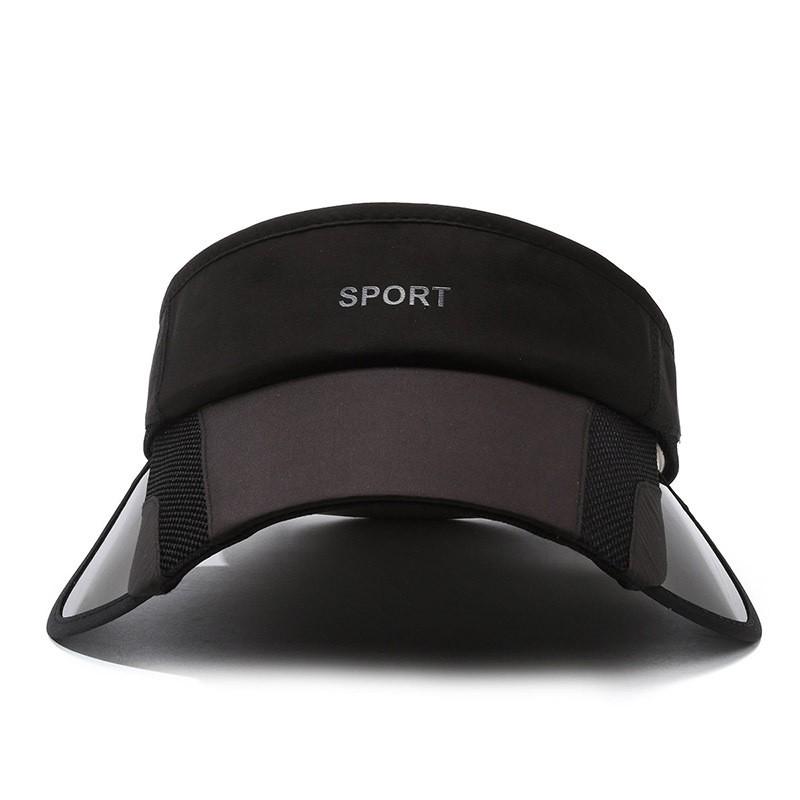 Unisex Adjustable Sun Protection Golf Cap With Stretchable Brim Outdoor Sports Hat Hiking Cycling Fishing