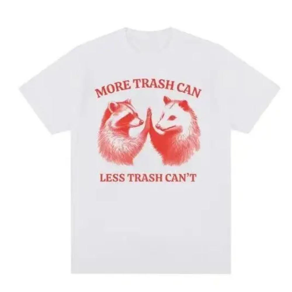 

Футболка Енот Мужская Женская Модная Футболка с коротким рукавом Повседневная Футболка Свободного силуэта Прямая поставка от производителей XXXXL