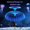 Solar Jellyfish Lights LED Outdoor Waterproof 7 Color Change Garden Landscape Patio Pathway Lawn Decor Solar Flower Lights