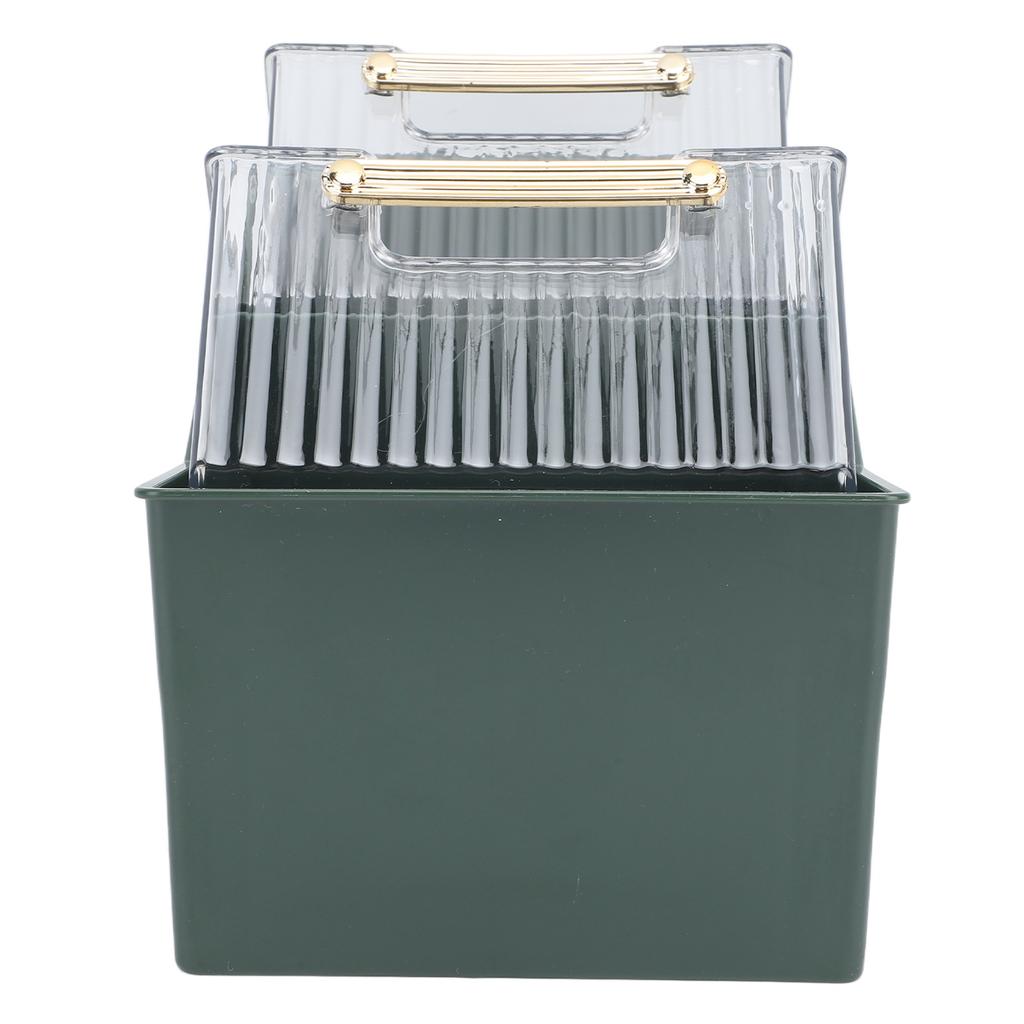 Tea Bag Storage Box Separate Storage Large Opening Beautiful Tea Bag Organizer for Capsules Coffee