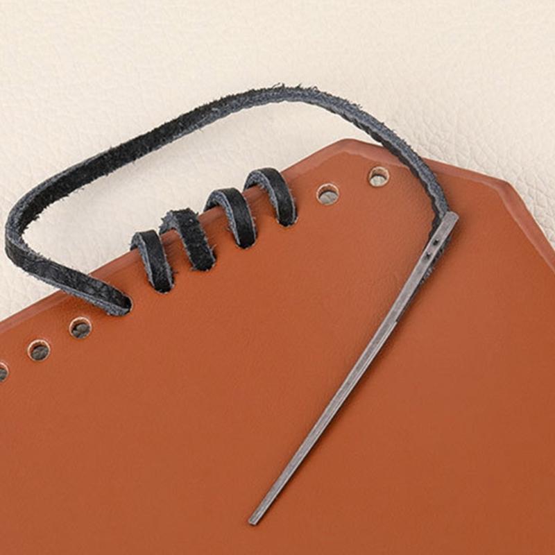 5Pcs  Leather Sewing Needle Single Prong Metal Needle Double Prong Metal Needle Leathercraft Tool
