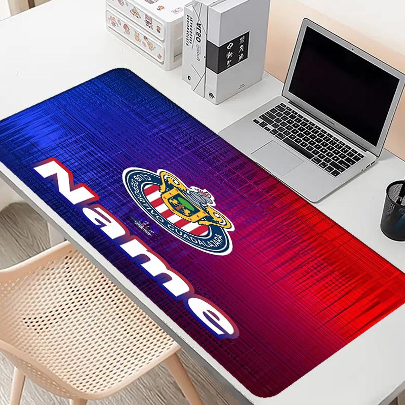 Kişiye Özel İsimli Club Deportivo Guadalajara Desenli Mouse Pad, Dizüstü Bilgisayar Masa Matı, Ev İçin Dekoratif Masa Matı Klavye Altlığı Hediye