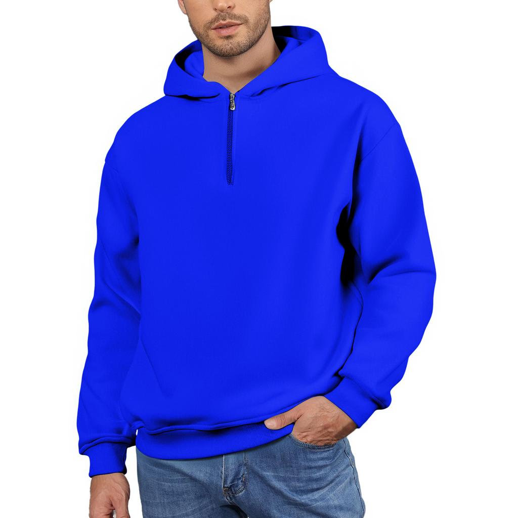 Men's Fleece Hoodie Casual Long Sleeve Sweatshirt