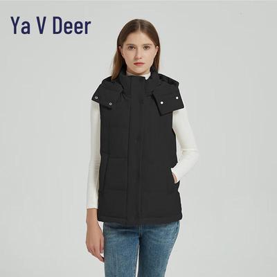 Yalu EW Women's Winter Hooded Down Puffer Vest