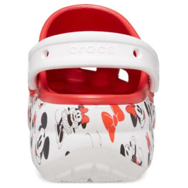 Crocs Mickey Comfortable and Versatile Hole Shoes Women’s Red