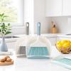 Flexible Mini Dustpan and Brush Set Handheld Handheld Sweeping Brush  Car Interior