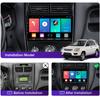 Android Bilradio For KIA Sportage 2 2008-2010 Multimediespiller Hovedenhet Stereo GPS Navigasjon BT WIFI 1+16GB