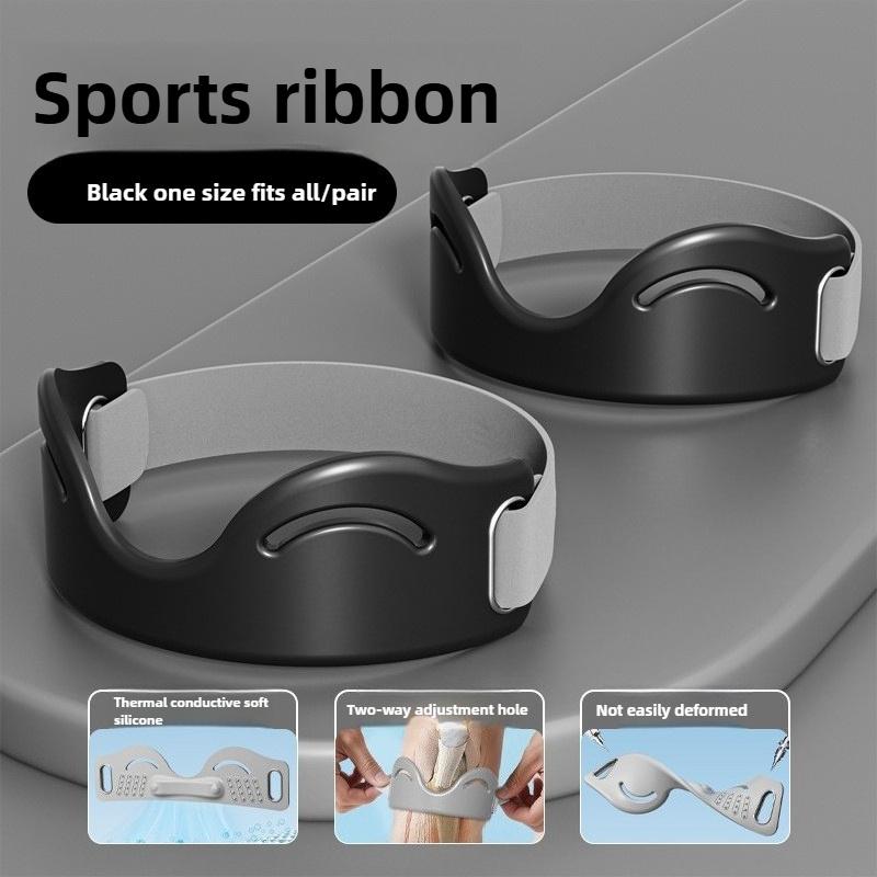 2PCS Adjustable Silicone Patellar Tendon Support Strap for Knee Brace Tendonitis Patella Bands Soccer Running Patella Stabilizer