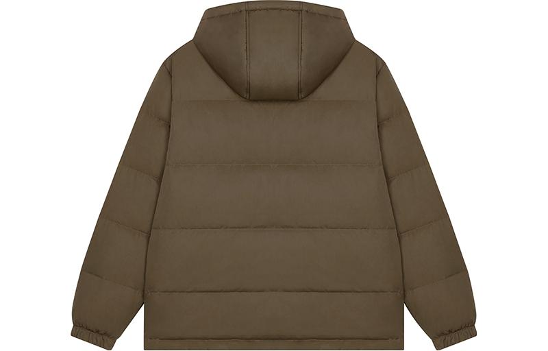 New Balance Down Jackets Men's Brown Hooded Moderate Other AMJ33328-DHE