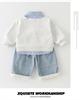 2026 New Boys' and Girls' Plaid Patchwork Two-Piece Hoodie Set for Spring and Autumn