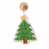 Kawaii Xmas Hanging Hand Towel Creative Cleaning Hand Cloth Santa Claus Handkerchief  Home Decor