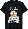 Pet All Goldens - Golden Retriever for Men, T-Shirt