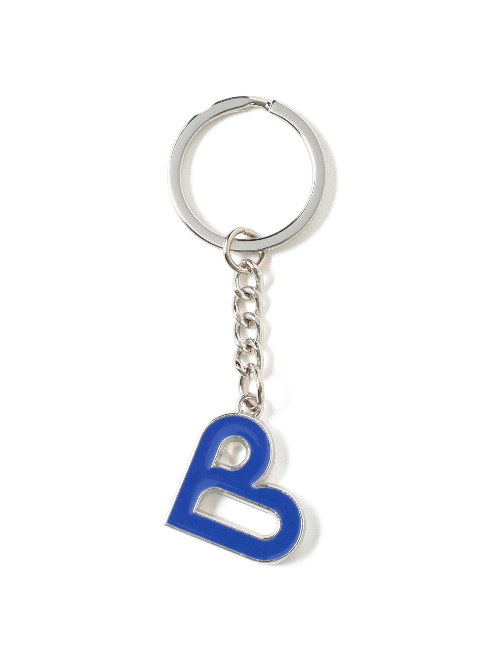 

BEAMS HEART Logo Keychain for One Size B-HEART Women, Blue, синий