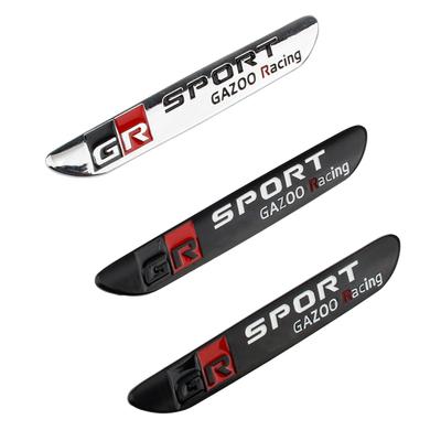 Dla T/oyota GR Sport Gazoo Racing Logo boczny błotnik godło tylny bagażnik naklejana etykieta Corolla Camry Sienna Prius RAV4 CHR Yaris