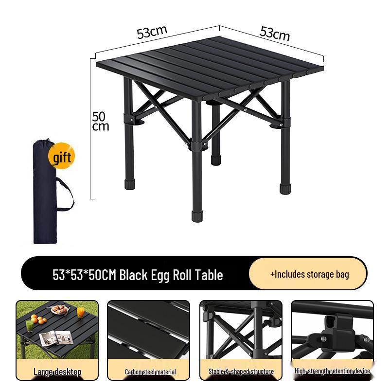 Portable Folding Picnic and Camping Table with Chairs