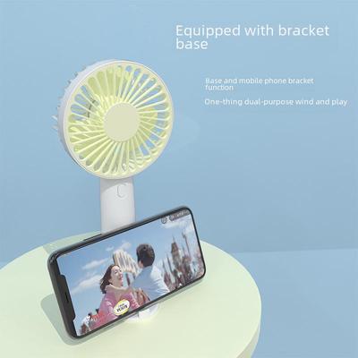 Kompakter, per USB wiederaufladbarer Handventilator – Ideal für Wohnheime, Schreibtische und Geschenke