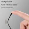 Black Double-Ended Cotton Swabs for Ear and Blackhead Cleaning