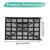 Car Roof Storage Net For most large SUVs with 4 ceiling grab handles Ceiling Cargo Net Pocket Mesh Organizer Bag Universal