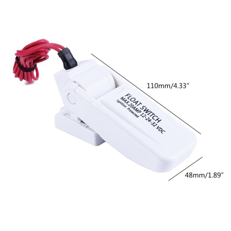 Water Pump Switch DC 12V Automatic Electric Boat Marine Bilge Pump Float Water Level Controller Flow Sensor Switch Hardware