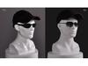 Male Mannequin Head with Shoulders for Hat, Wig, and Eyewear Display