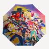 1pc Anime Characters Outdoor Umbrella - Automatic Opening/Closing - Portable 3-Fold Design - 8-Rib Iron Frame - Perfect Gift for Fans, Travelers,