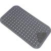 40cm*70cm Bath Mat Shower Mat Non-slip Bath Mat With Suction Cups Bath Mat For Bathtub Bathroom Mat Machine Washable (gray)