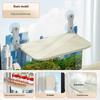 Cat Hanging Bed with Super Suction Cups Removable Washable Mattress Portable Hammock for Travel Window Cat Rest