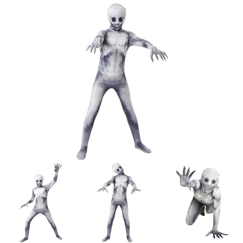 Costum Halloween Morphsuit Cosplay Rake Copii Adulți Crepe Pasta Recuzită Horror