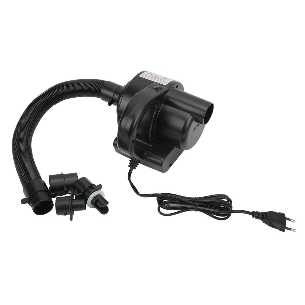 Elektrische Luftpumpe Tragbare Aufblaspumpe Luftmatratzenpumpe für Gummiboot