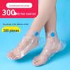 Wasserdichte Einweg-Fuß- und Handmaskenüberzüge - Lange Röhre Transparente Schuhüberzüge