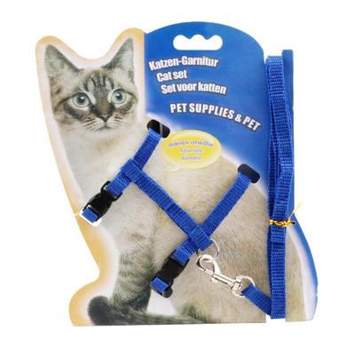 H-Shaped Cat Harness and Leash Set for Walking
