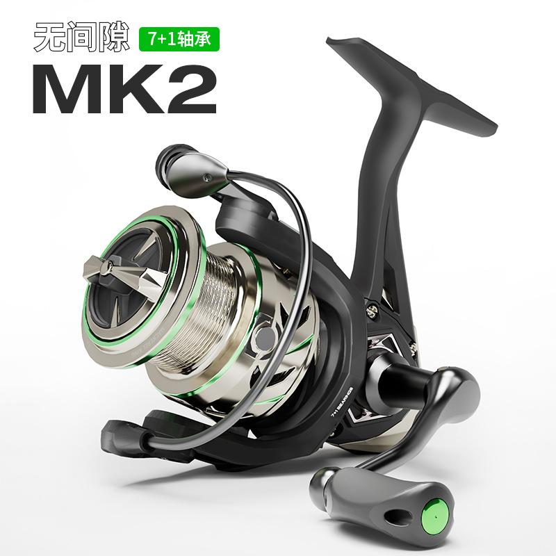 HAUT TON MK II Spinning Fishing Reel All-Metal High Speed 5.2 1 Gear Ratio 6 Bearings Right-Hand Ocean Beach Use