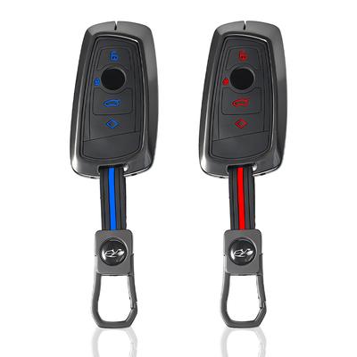 Zinc Silicone Car Key Case Cover For BMW 1 2 3 4 5 6 7 Series X1 X3 X4 X5 X6 F36 F25 F26 F30 F34 F10 F07 F20 Z10 G30 F15 F16