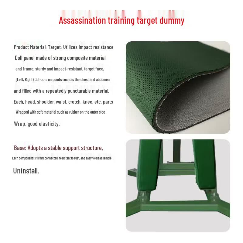 Fixed Humanoid Combat Training Dummy