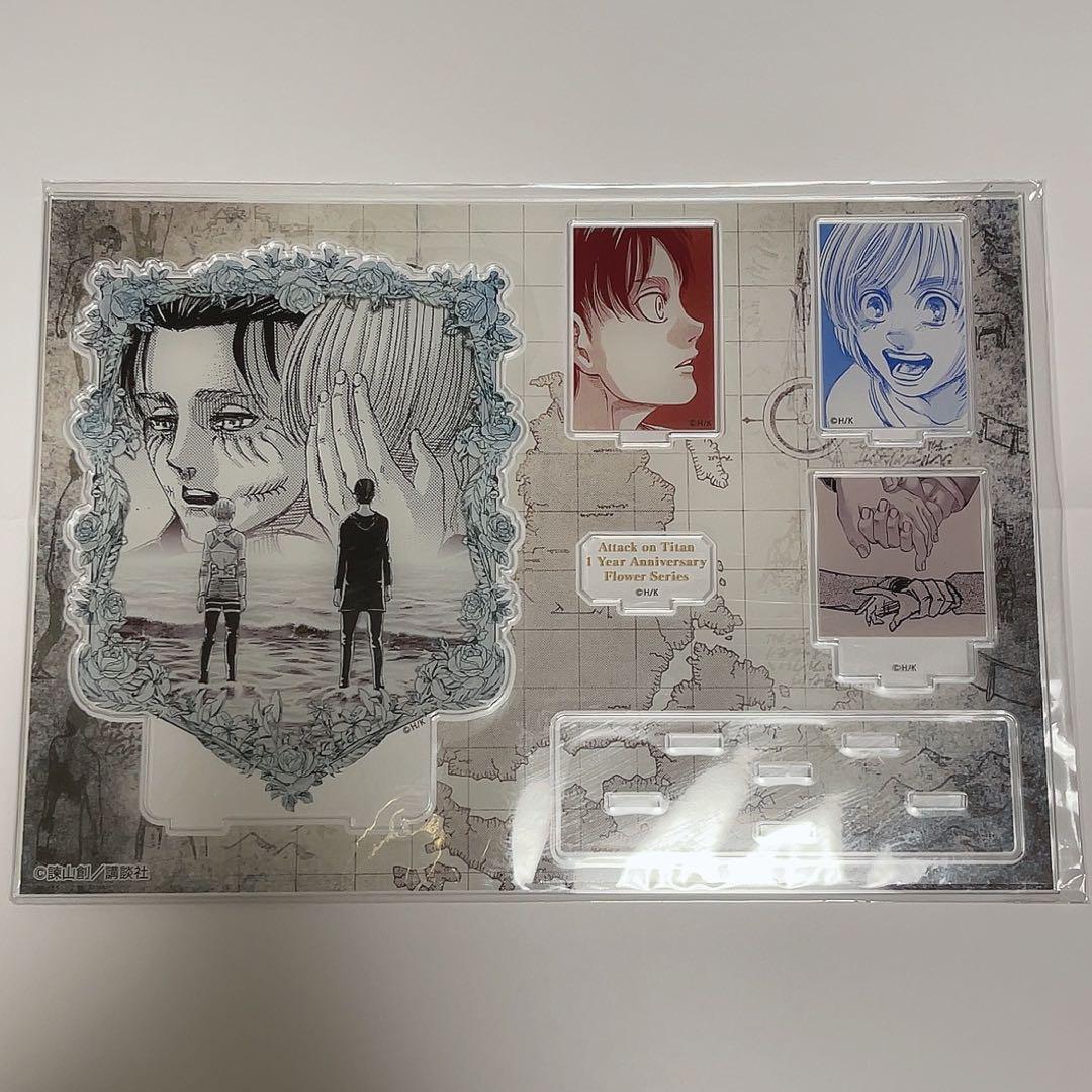 

[USED] Attack on Titan Diorama Acrylic Stand anique Oath and Promise Eren Armin