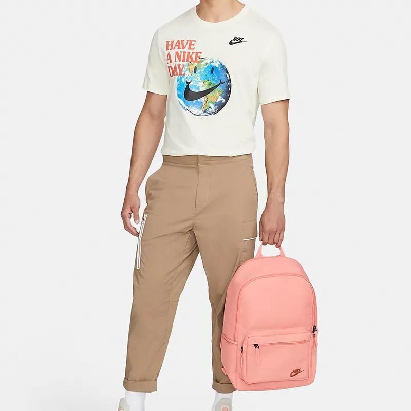 Nike Fabric Backpack Regular Unisex Light Orange (Unisex) Backpacks DB3300 824