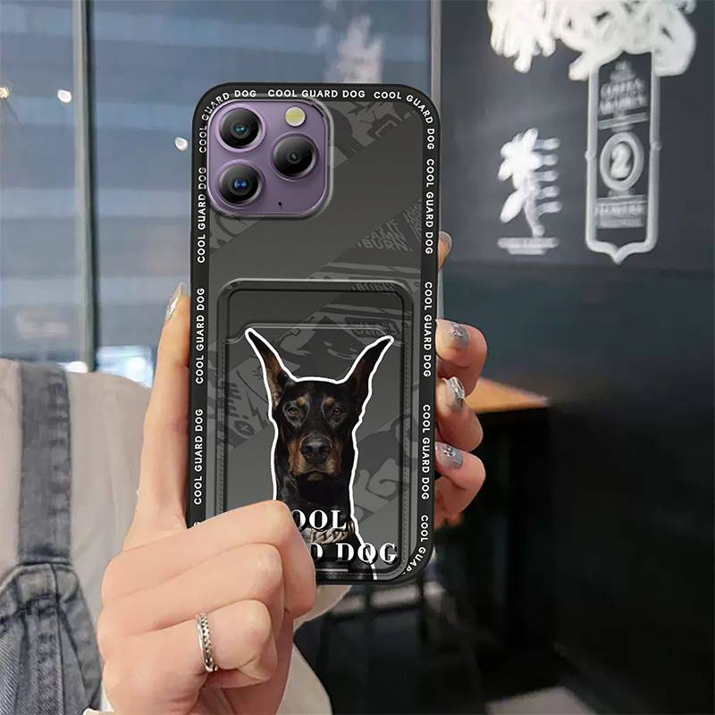 Cute Card sleeve Phone Case For Blackview A96 Full wrap Cartoon TPU Durable Back Cover Anti-knock Graffiti Anti-dust