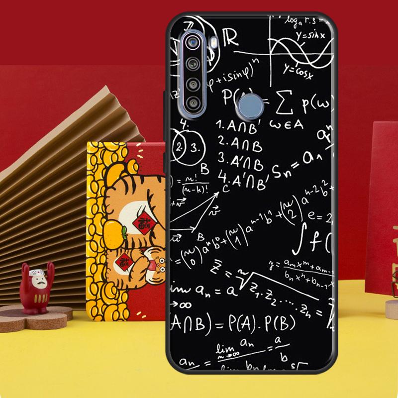 

Чехол с формулами и уравнениями по физике и математике для Redmi Note 12 10 8 9 11 Pro Чехол для Redmi Note 12S 11S 10S 9S 8T 9C 10C 12C Coque Redmi Note 9S