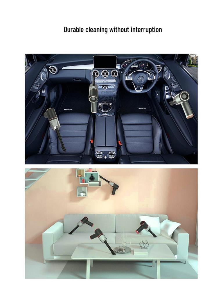 Handheld Cordless High-Power Vacuum Cleaner for Car and Home