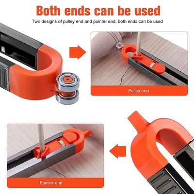 Contour Duplicator Gauge Tools Precise Contour Gauge Profile Tool Irregular Fit for Welding Flooring Tile Carpet Woodworking DIY
