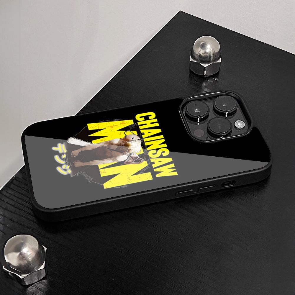 C-ChainsawS M-Man Aki Hayakawa Phone Case for Iphone 16 15 14 13 12 11 Pro Max Mini Plus Se Xr X Xs PC+TPU Cover