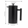 350ml Capacity French Press Coffee Maker Stainless Steel French Press  For Home Use