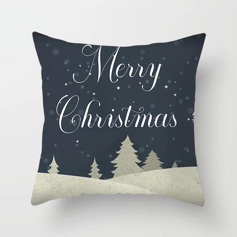 

Різдвяні наволочки Прикраси для дому Різдвяні свята Прикраси для вечірок Наволочки для вітальні Дивани Наволочки 40x40cm