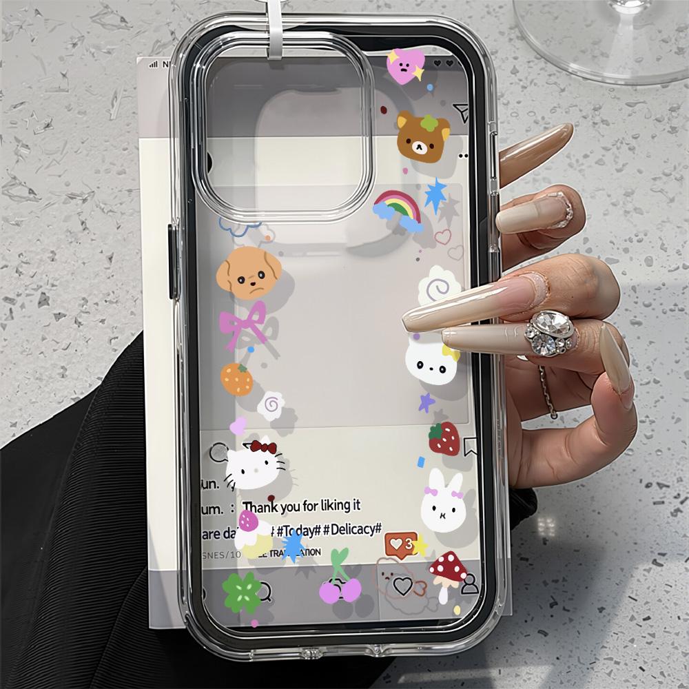 

Расписной чехол для телефона для iPhone 17 11 12 13 14 15 16 iPhone 17 12 13 14 15 16 Pro 17 12 13 14 15 16 Pro Max Высококачественный расписной милый чехол для телефона с животными iPhone 17